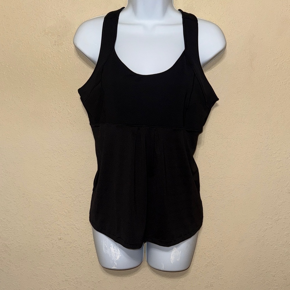 Old Navy Black Scoop-Neck Tank with Wide Straps